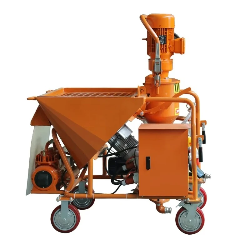 High Performance Cement Wall Plastering Machine Construction Concrete Cement Mortar Sprayer