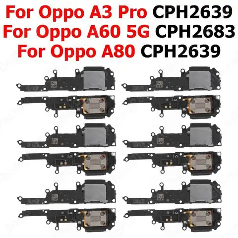 Bottom Loudspeaker For Oppo A60 5G CPH2683 A80 A3 Pro CPH2639 Loud Speaker Buzzer Ringer Sound Module Mobile Phone Spare Parts