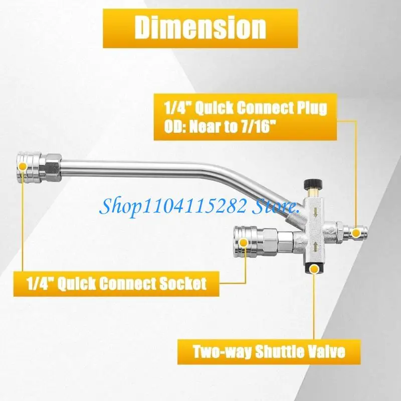 

Washer Sprayer Portable Foam Cannons For Car Wash With 5 Nozzles 100Ml Bottle Capacity And 1/4 Inch Quick Connector