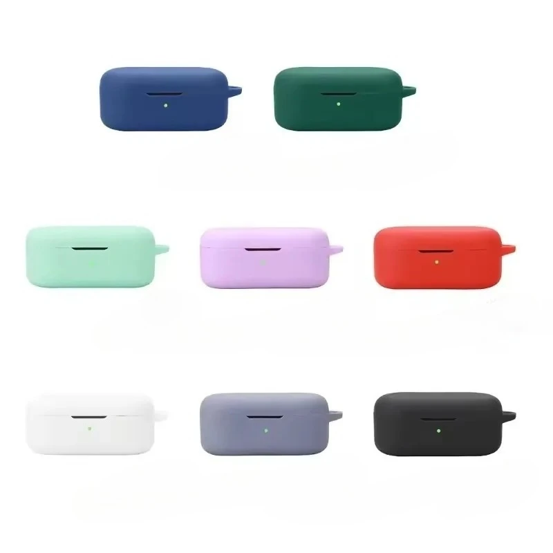 Silicone Earbud Protective Case For OPPO Enco Buds2 Pro Earphone Soft AntiScratch Cover Sleeve Skin For Earphone Charging Box