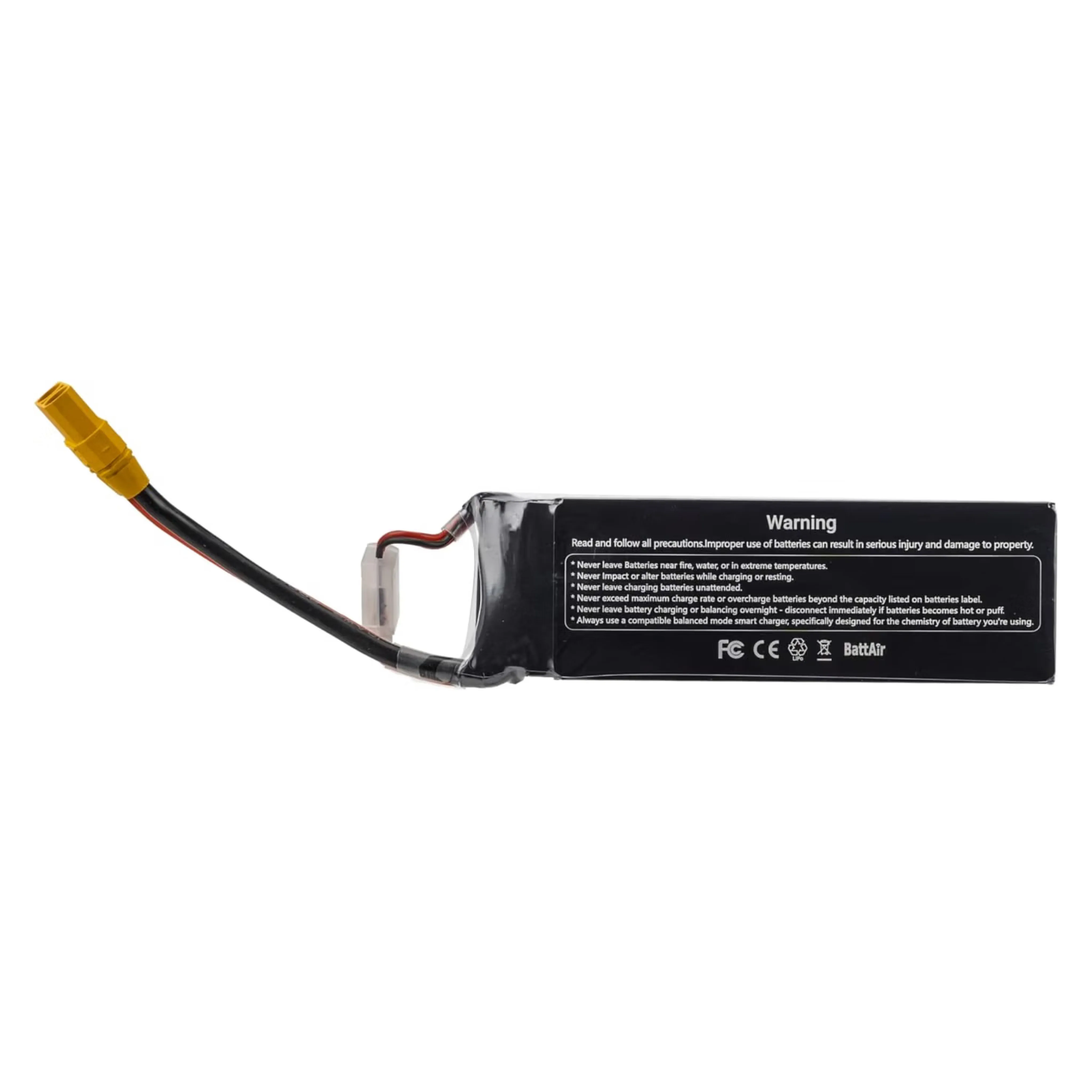 ISDT 2S LiPo Battery 7.4V 5200mAh 50C BattAir Smart RC Battery T Plug Bluetooth App Control with Safety Bag（ 1PCS ）