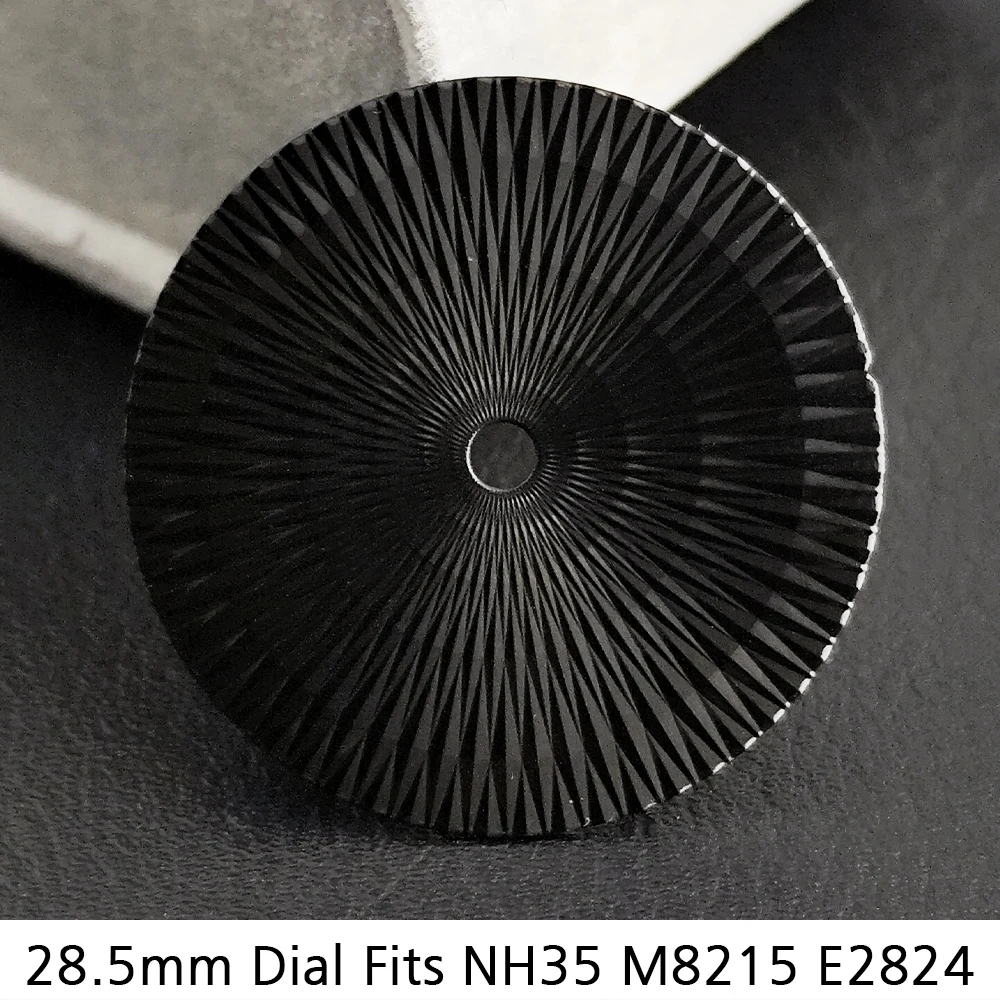 Hochwertiges 28,5-mm-Uhrenzifferblatt passend für NH35 M8215 E2824 Uhrwerke Zubehör NH35 Textur-Uhrenzifferblatt Mechanische Uhrenteile – Detail 6