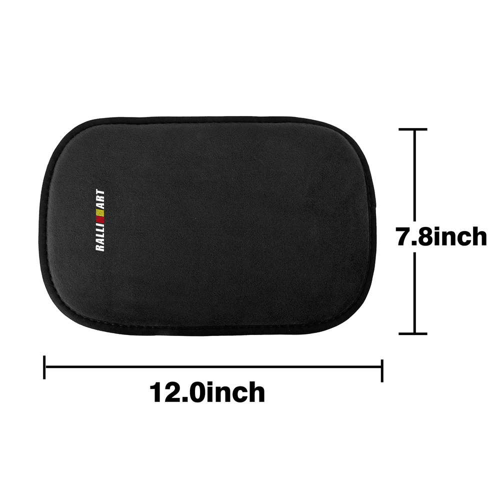 Car Armrest Mat Center Console Arm Rest Protection Cushion Storage Box Cover Pads For Mitsubishi Ralliart Lancer ASX Competition