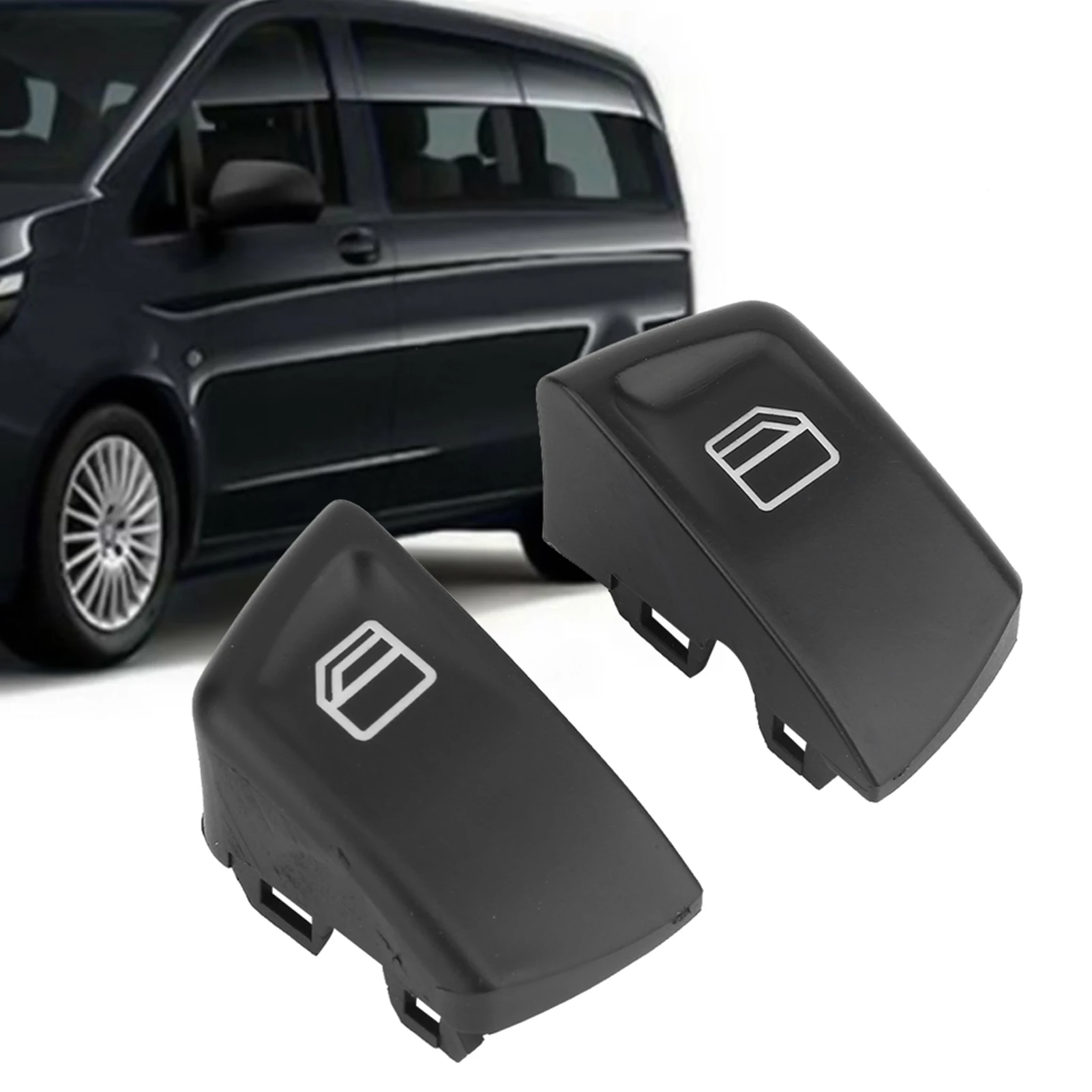 Window  Button Car Window  Button Covers for   Viano W639  II 906 2003‑2013 807624374022