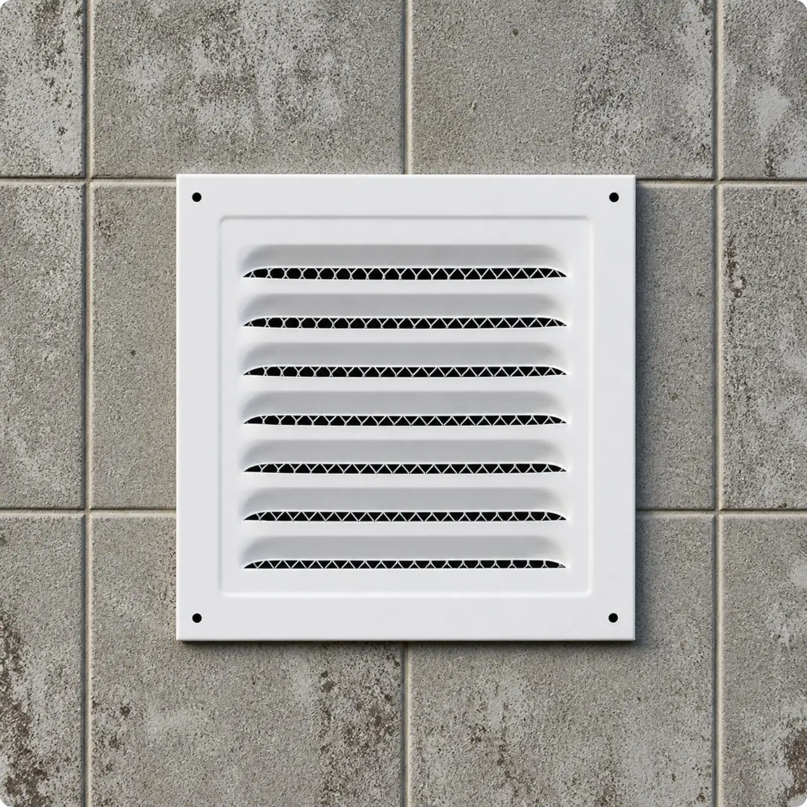 Aluminum Mesh Ventilation Grille Louvered Air Exhaust Vent Panel for Wall Cabinet Electrical Enclosure
