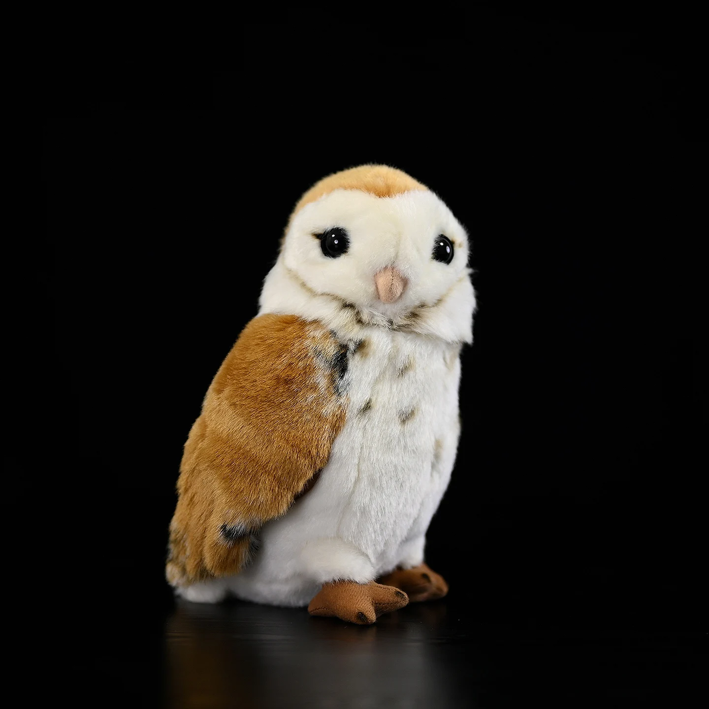 

Foreign Trade Last Order - Simulation Small Barn Owl Doll Cute Owl Doll Plush Toy Gift Headband Joint
