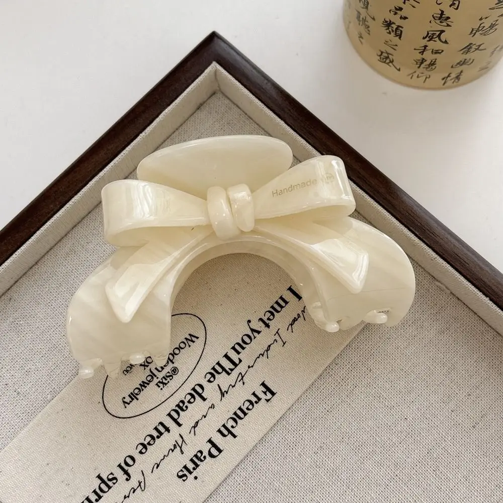 

Модный ацетатный бант с уксусной кислотой, коготь для волос, маленький высокий зажим для хвоста, зажим для французской акулы, корейский стиль, геометрическая заколка для волос, женская заколка в виде краба