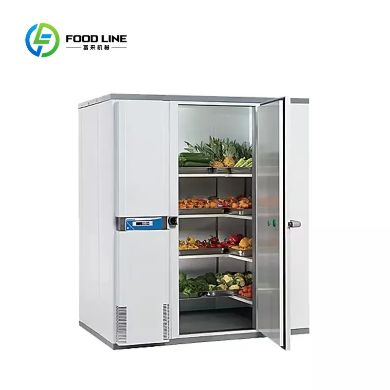 Commercial Walk In Cold Storage Room For Food Frozen Meat Seafood Vegetable  Prefabricated Cold Storage Room For Restaurant Use