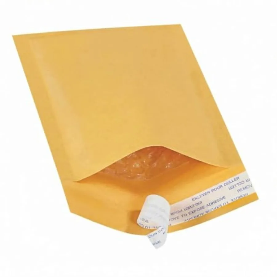

6 x 10" Kraft Bubble Mailers 250-Pack - Brown Padded Envelopes, Self-Seal Shipping Bags for Business, Heavy Duty Cushioned Mail
