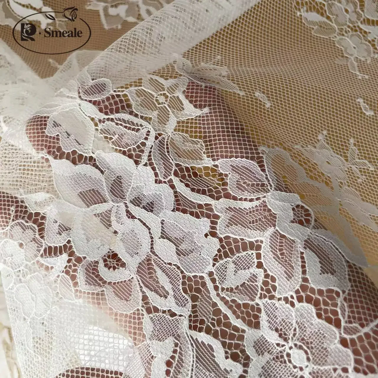 جديد جودة عالية شبكة زهرة قاعدة لينة الدانتيل فستان الزفاف ملابس الأطفال الستار فستان حقيبة نسيج الزخرفية الخياطة النسيج. #5