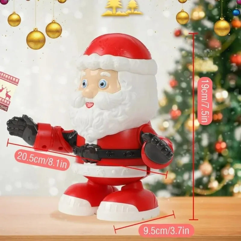 Zingen Dansen Kerstman Speelgoed Twerking Kerstman Interactief speelgoed Elektrische poppen met muziek Kerstdecoratie voor thuis Kinderen