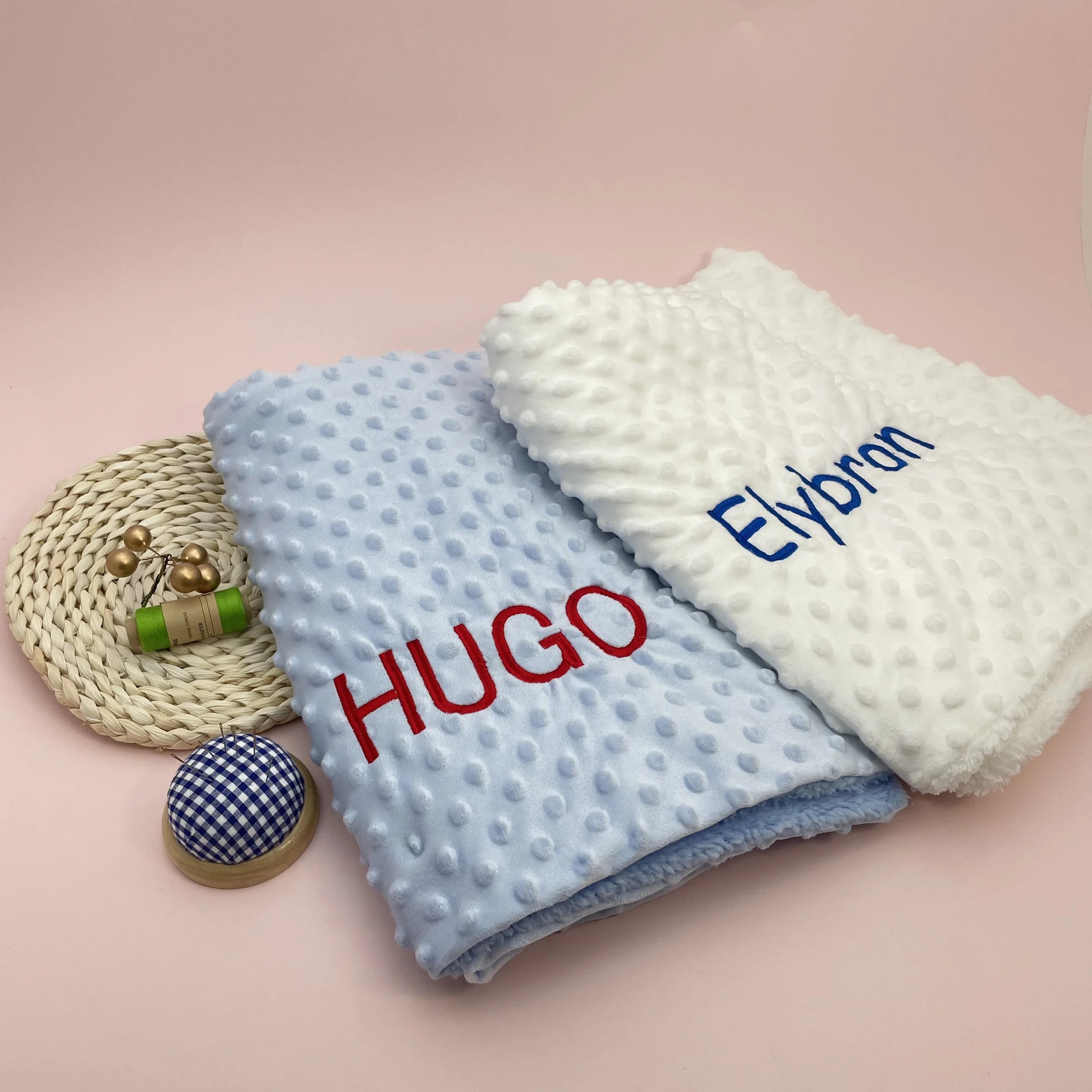 Personalized Baby Blanket Swaddle Newborn Thermal Comfortable Infant Swaddle Wrap Newborn Blankets With Logo Custom Covers Gift