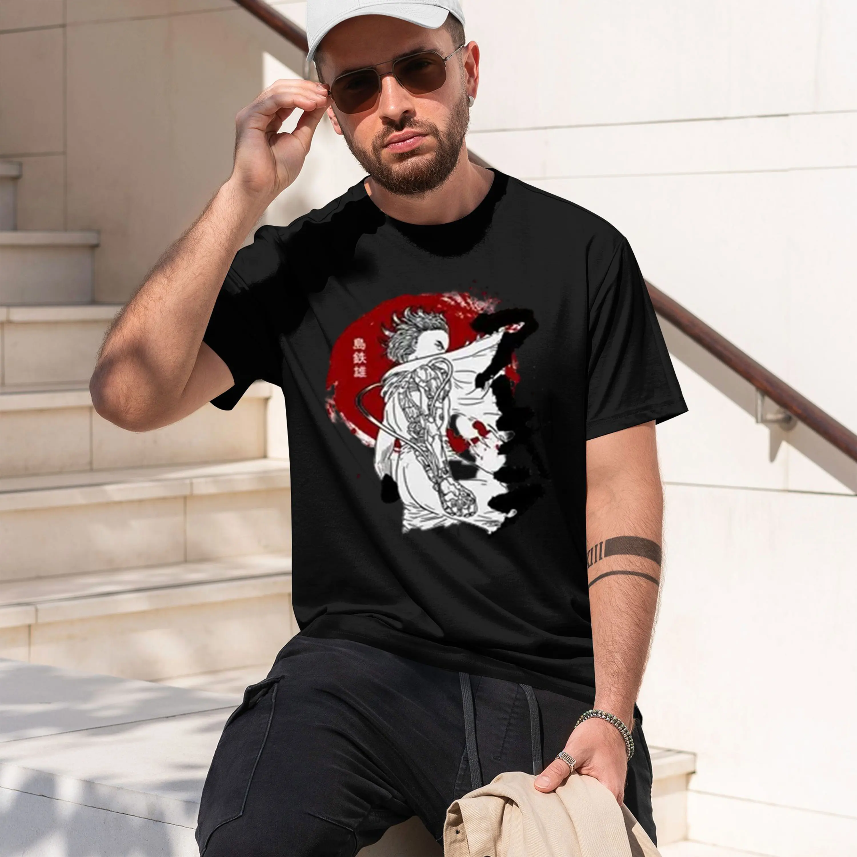 UNISEX Adult MALE FEMALE Japanese Anime Manga tetsuo shima Akira T-Shirt 2026 New Model Short-sleeve crewneck T-Shirt Classic Ca