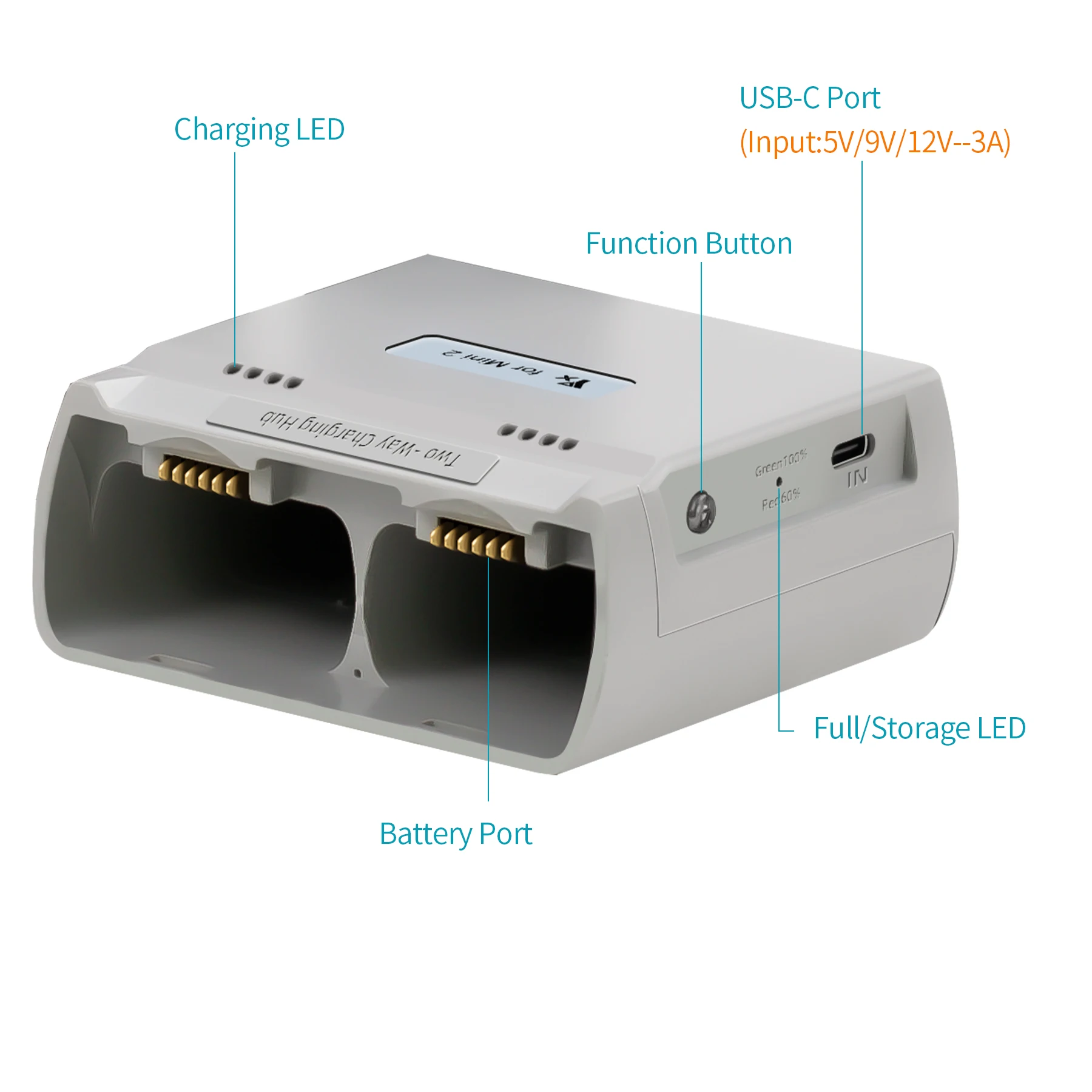 

Fast Charging Battery Manager for DJI Mini 4K/ Mini 2/ Mini SE /Mini 2 SE Drone,Efficient Power Management for Your Drone