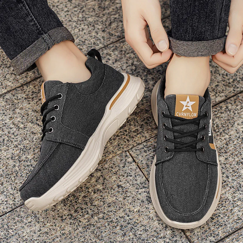 

2026 New Fashionable Trendy Men's Shoes Casual Sports Shoes Comfortable and Versatile Knitted
