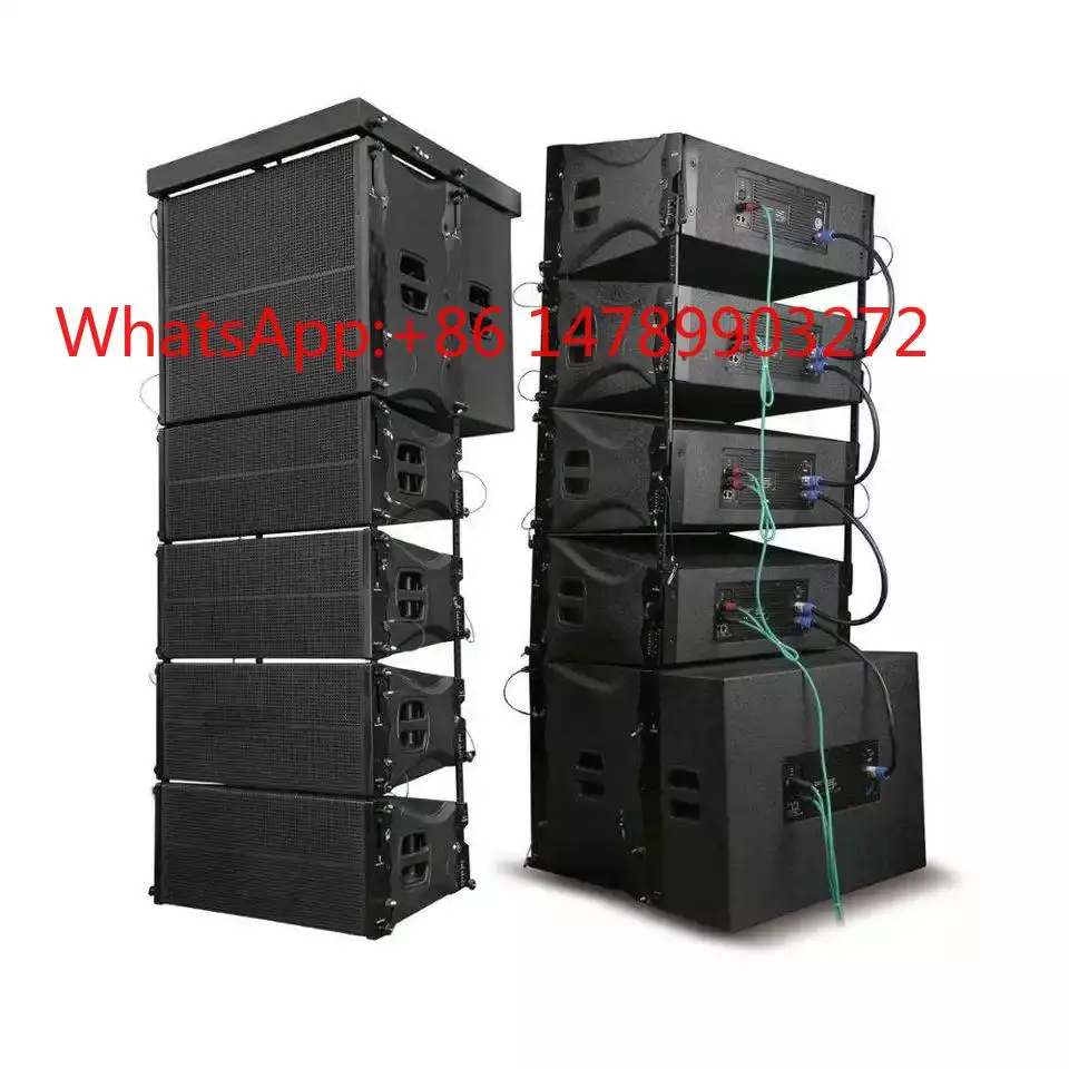 

Q210 Dual10in Passive Line Array for Upgrade Active Sound System & Outdoor Medium Stage Equipment