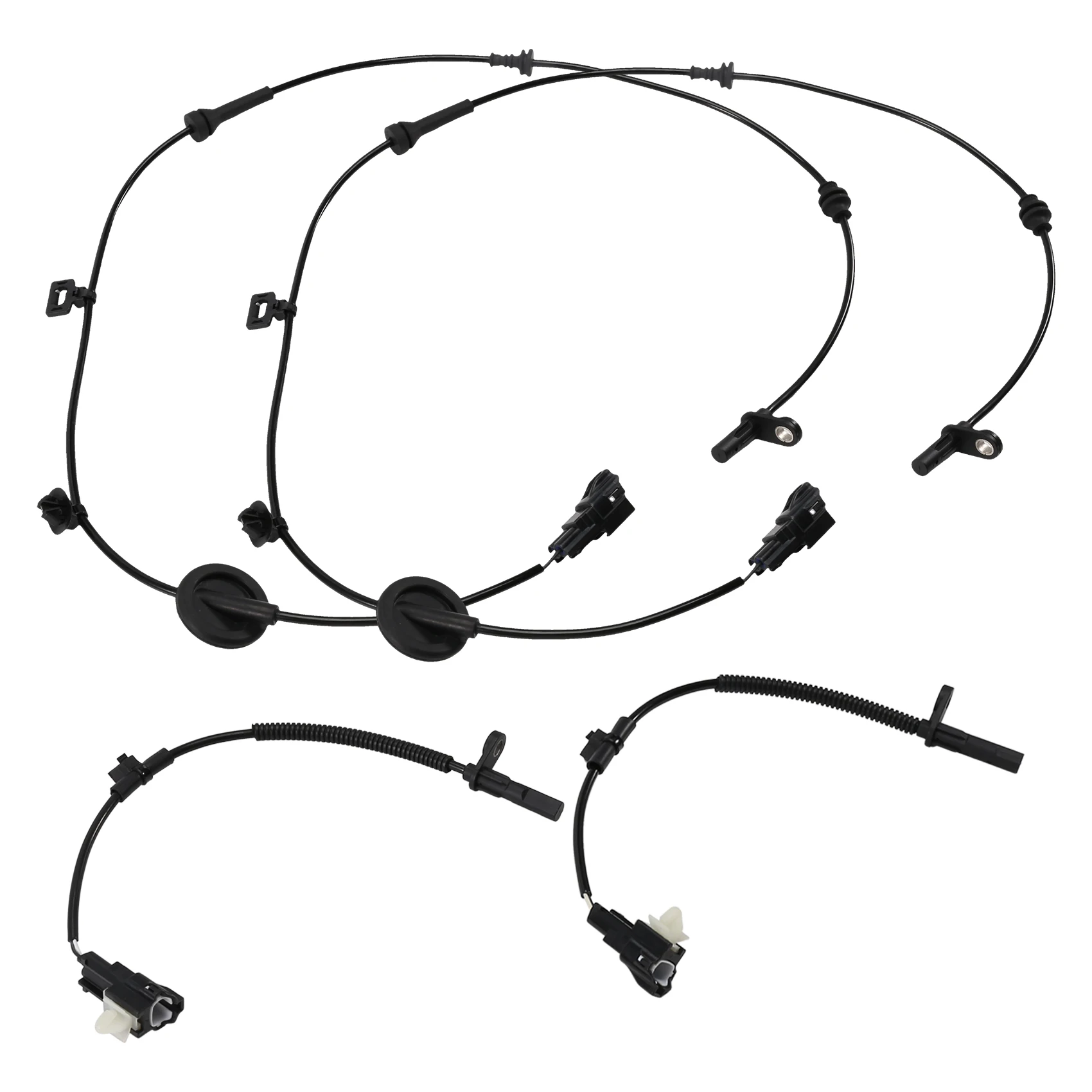 Front Rear Left Right 4Pcs 10433906 10433907 10433909 ABS Wheel Speed Sensor For MG GS And Roewe RX5 2DW-A28K 5