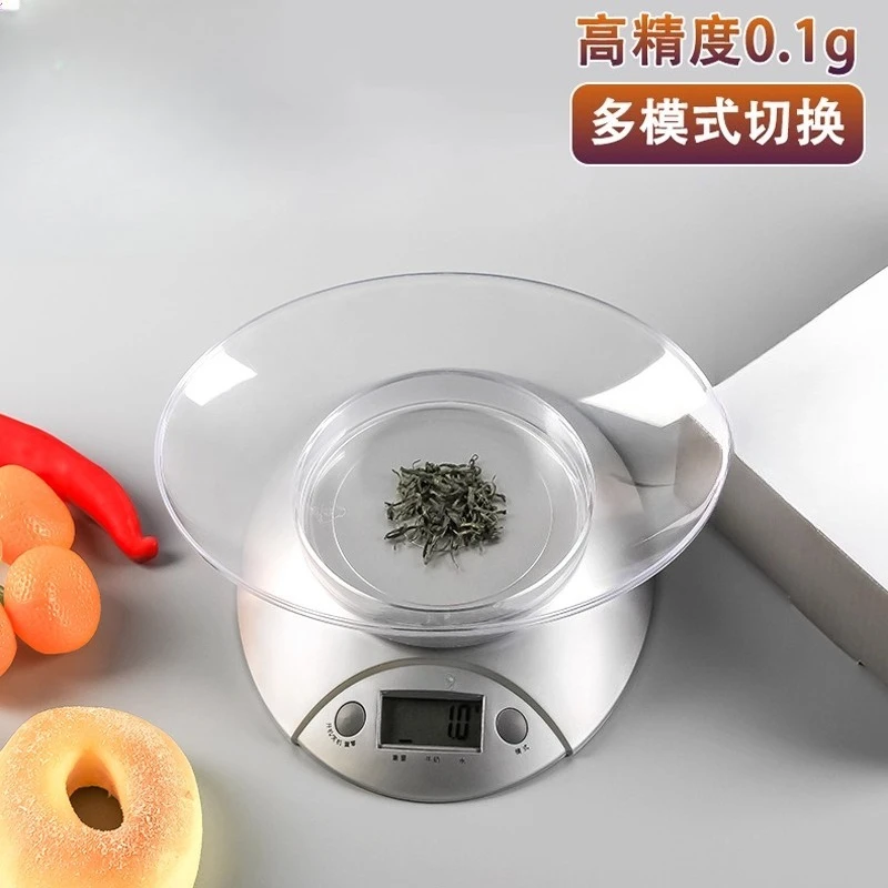 

Household kitchen scale 0.1g high-precision baking water milk multi-mode weighing switching electronic