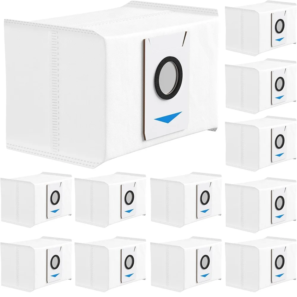 ECOVACS DEEBOT X1 OMNI/Turbo T10/T20 Omni/T20/T20 Max/T20 Pro/X & T 시리즈와 호환 가능한 진공 청소기, 12PCs