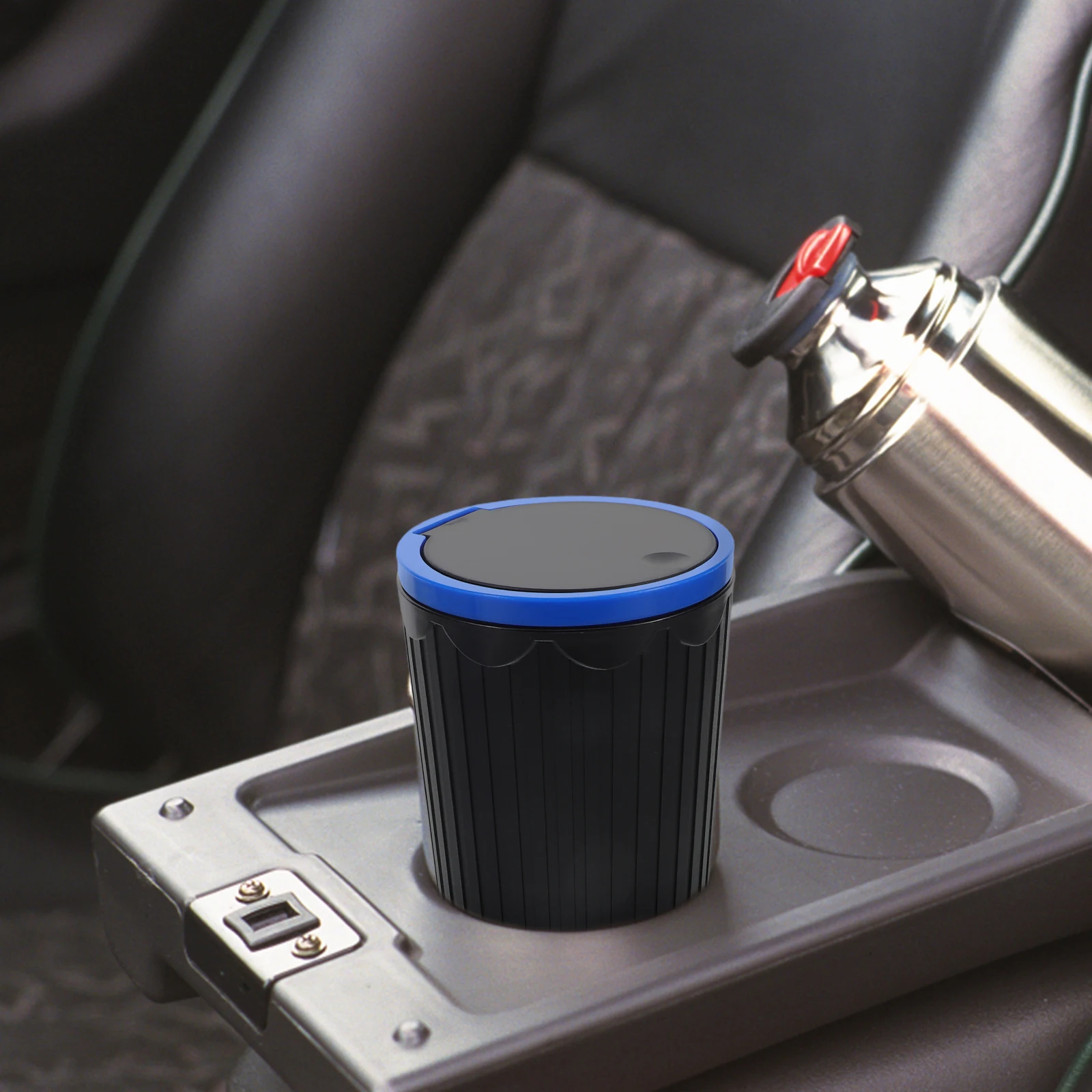 

Car Trash Can Large Capacity Waterproof Automotive Garbage Bin Cup Holder Storage ganizer Mini Waste Basket Car Cans Refuse Bin