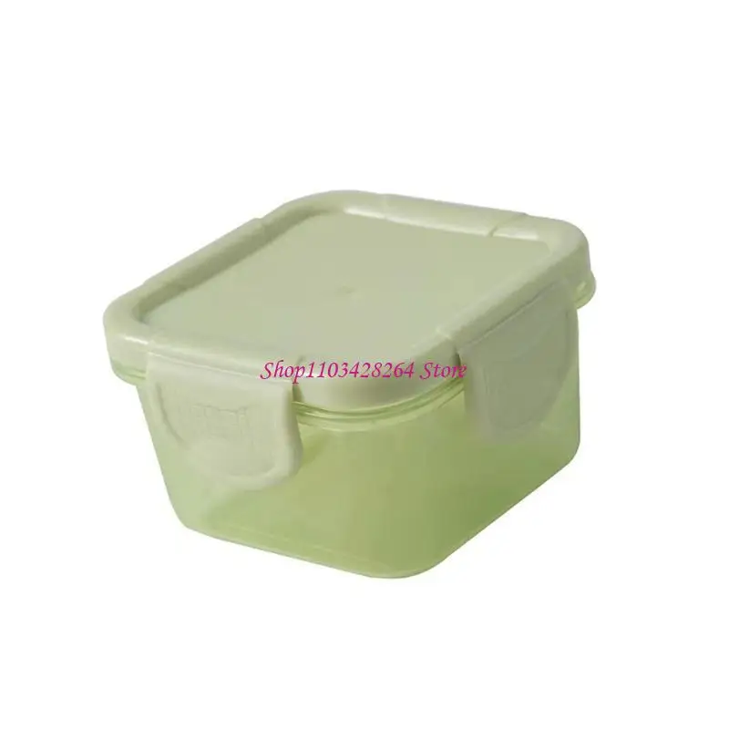 Storage Containers 60ml Dispenser Freezer Container Sealed Box Kids Snacks Box Leakproof Storage Box