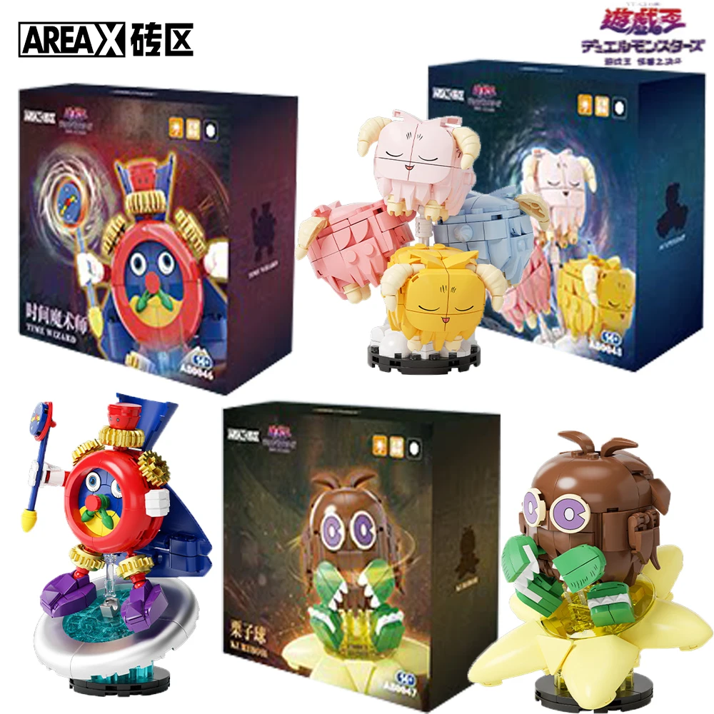 

Оригинальные конструкторы AREAX Yu Gi Oh Little Monster Series: Мультяшные сборные модели ручной работы, коллекционные игрушки, подарки для детей и любителей хобби