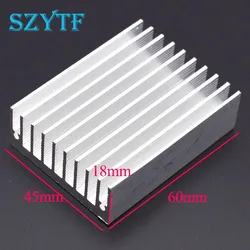 1 szt. radiator 60*45*18MM (srebrny) wysokiej jakości grzejnik