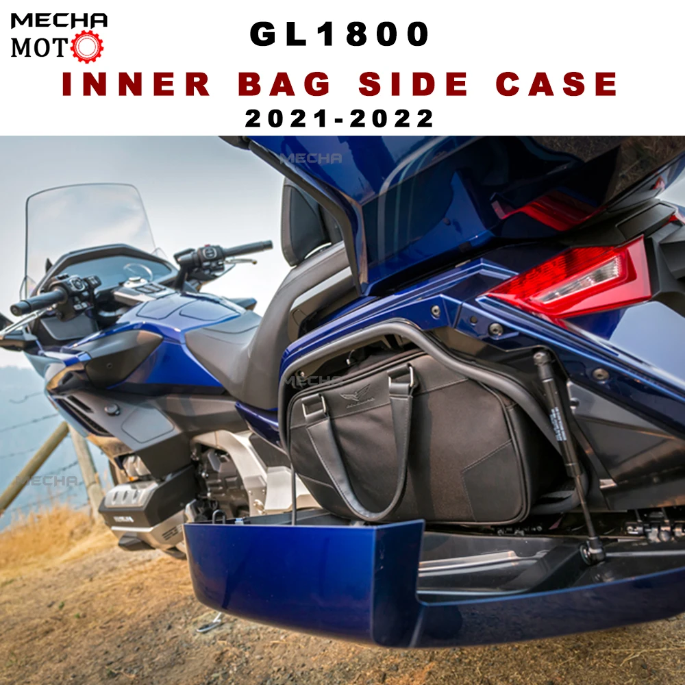 Motorcycle Trunk Saddlebag Saddle bags Liner Set Inner Bag Side Case For Honda Goldwing Tour 1800 GL1800 F6B 2021 2022 Alforja