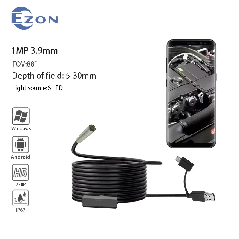 720P Endoscope Indu… - image