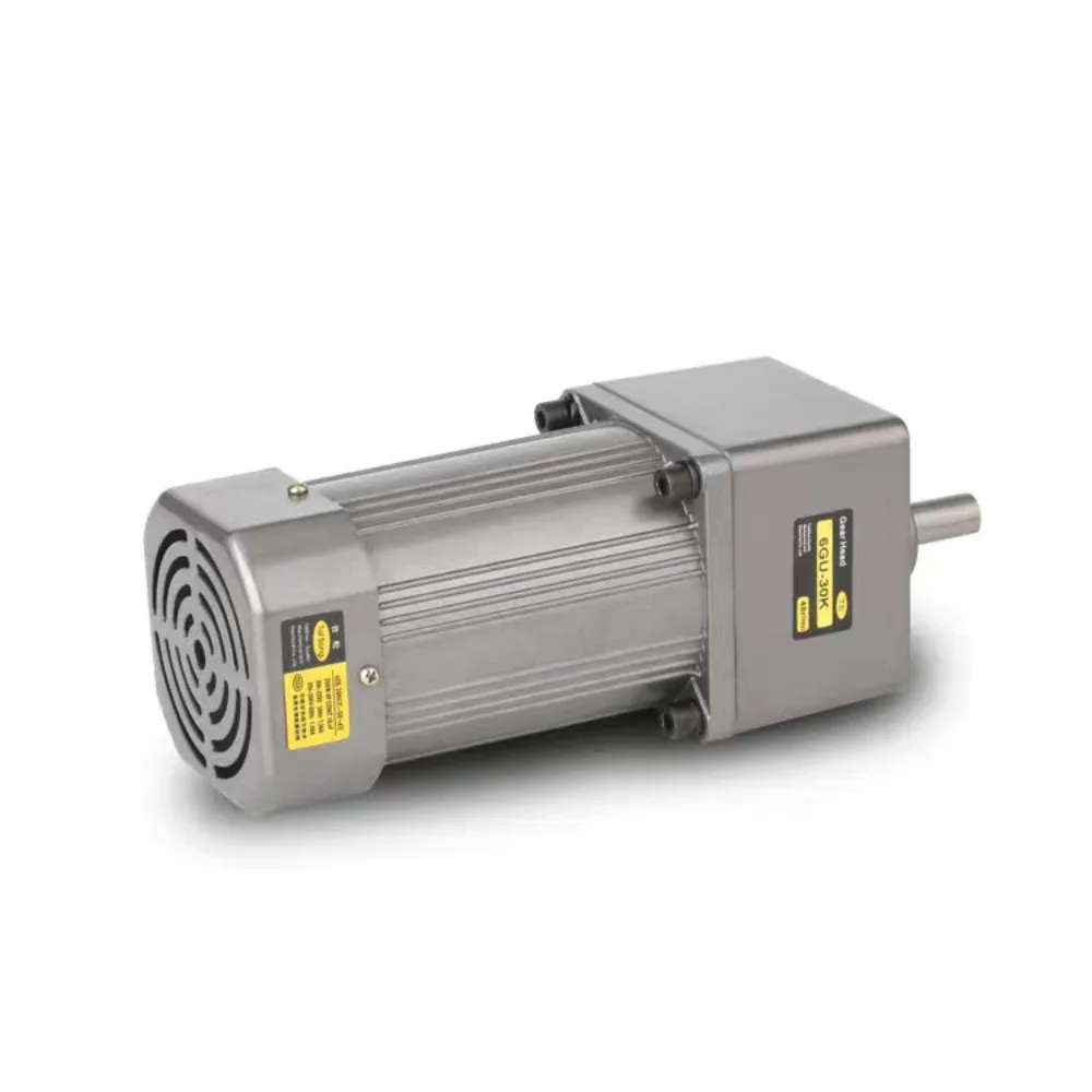 200W Micro AC Asynchronous Gear Regulation Constant Speed Geared Motor Reversible Control Motor 220V380V