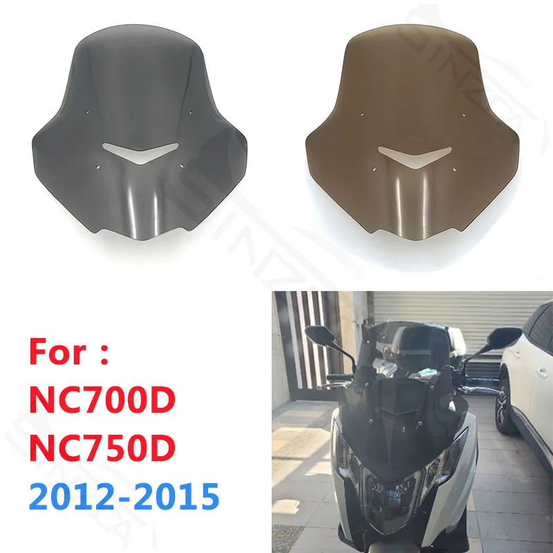 Screen For Honda NC700D NC750D NC 700 750 D 2012 2013 2014 2015 Motorcycle Windshield Windscreen Wind Deflectors Transparent