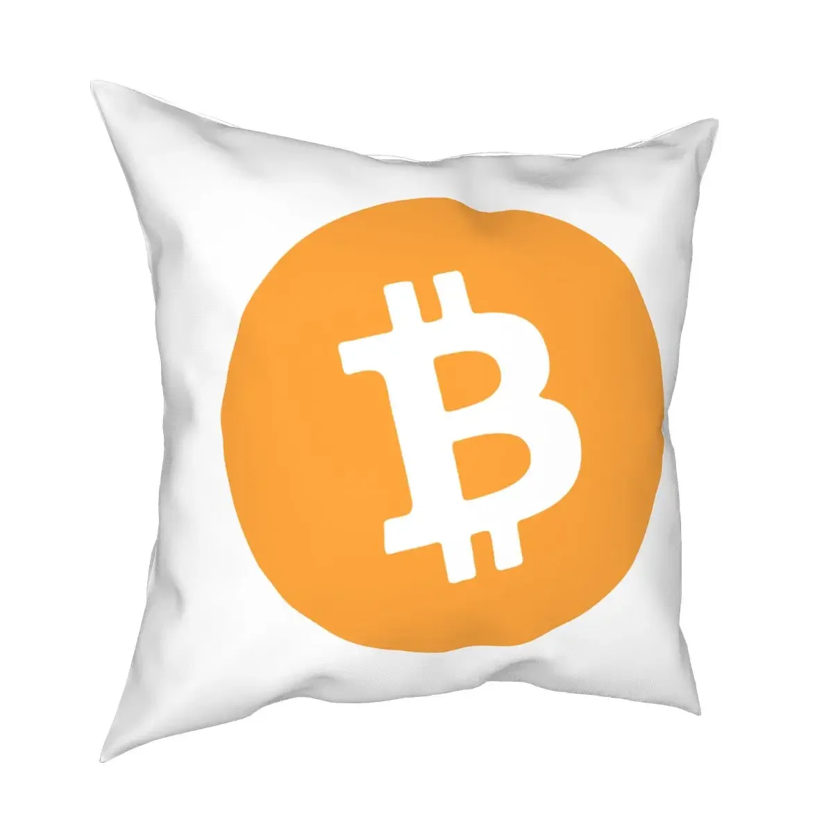 Cryptocurrency Bitcoin BTC Throw Pillow Cover Decorative Pillow Crypto Ethereum Blockchain Funny Pillowcover Home Decor