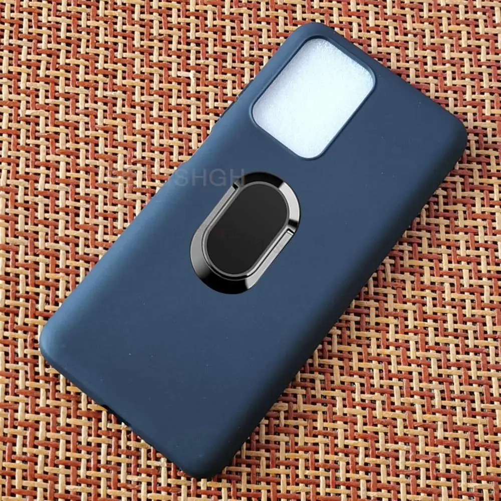 Für zte blade v40 pro voyage yuanhang 30 pro rücken ring halter halterung telefon hülle smartphone tpu weiche silikon abdeckung