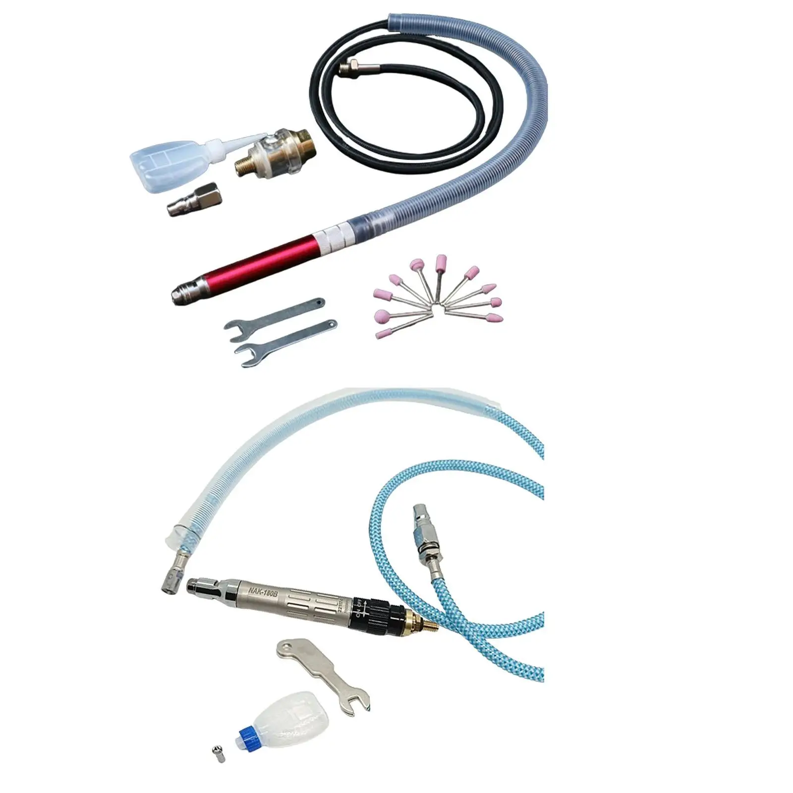 Micro Die Grinder Pneumatic Pencil Die Grinder Handheld Professional Efficient Polisher Air Grinder Set for Cutting Welding