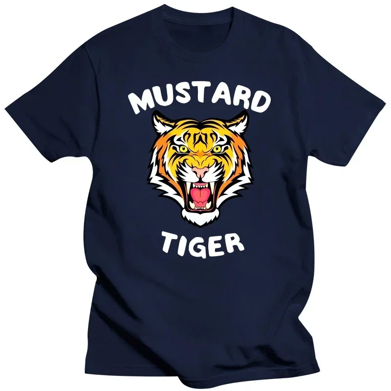 2024new Trailer Park Mustard Tiger T-Shirt - Men Women Girls Boys Style Vintage Tees Short Sleeve Funny Funny Print Tops Men