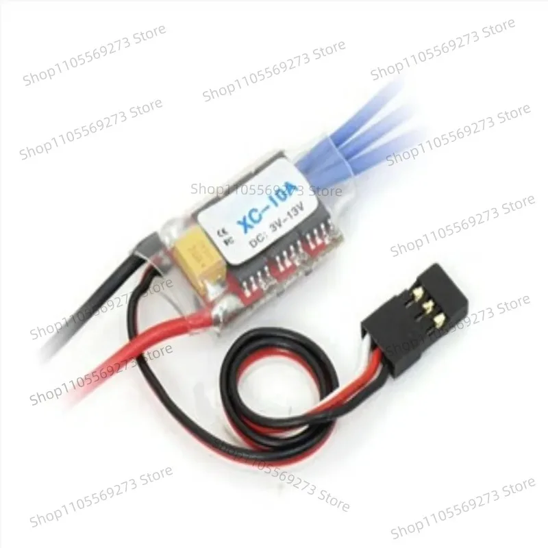 10A Brushless ESC for Mini-Z RC Car 1-2S 8g Speed Controller Dual-way Forward Reverse Brake Modes