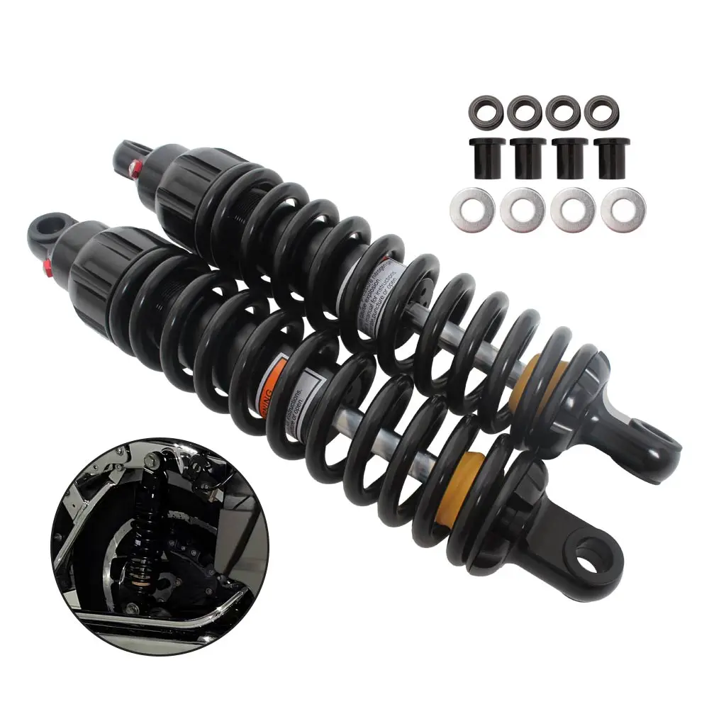 325MM 343MM Motorcycle Part Rear Suspension Protection Shocker Absorber For Harley Touring Sportster 883 Dyna Electra Glide FLHR