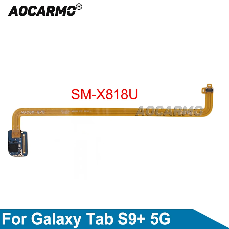 Aocarmo For Samsung GALAXY Tab S9+ 5G S9 Plus X716 X818 X818U Touch Small Board Connection Touch Flex Cable
