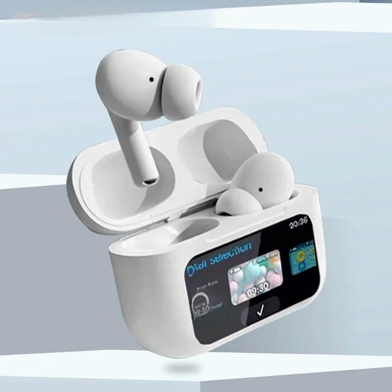 

Bluetooth 5.3 Earphones A10 Pro ANC Wireless Noise Cancelling Touch Screen Waterproof Headset