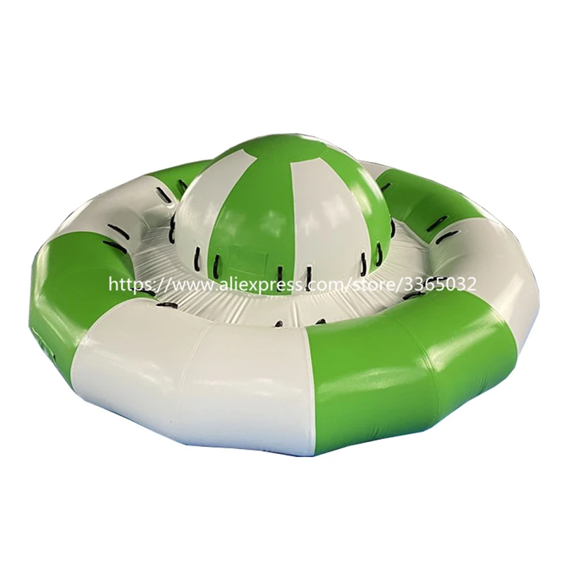 Water Inflatable Toy Disco Boat Towable / Inflatable Flying Disco Boat For Water Sports