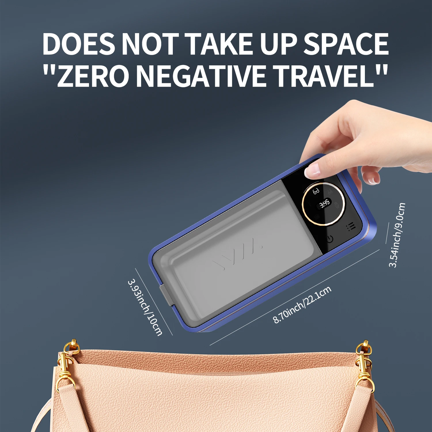 Ультразвуковая машина для чистки очков 55 кГц, 6 режимов, с цифровым дисплеем и таймером, многофункциональная звуковая технология.