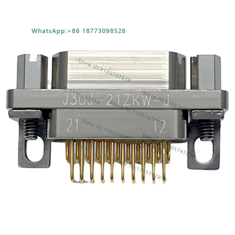 Rectangular connector J30J-21ZK female head welding J30J-21ZKW-J/21ZKWP7-J/21ZKWP14-J