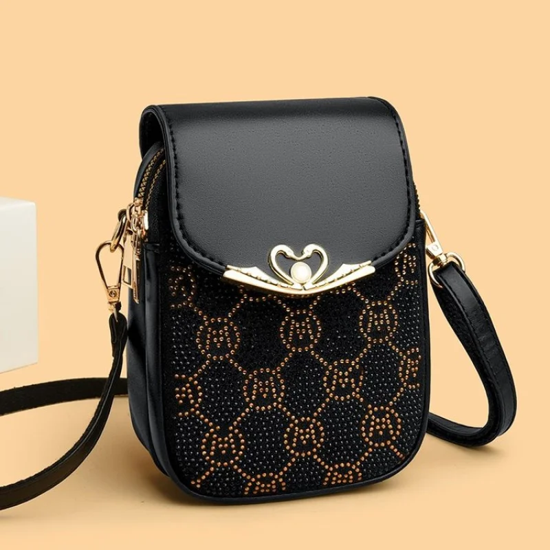 

Minimalist Casual Crossbody Handbag For Women With Trendy Design Solid Color Large Capacity And Commuter Friendly