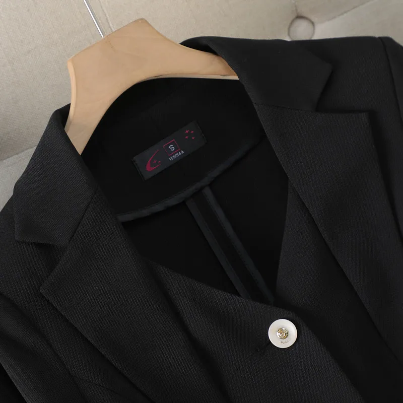 NAVIU, trajes formales de falda de oficina para mujer, conjunto de falda Blazer de primavera y verano, uniforme de media manga, trajes de trabajo formales de negocios elegantes