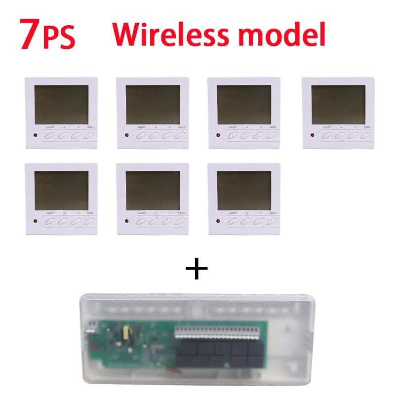 8-Zone Concentrator Vloerverwarming Center Hub Controller voor Manifold Gas Boiler/Tuya Smart Wifi Thermostaat/Actuator - afbeelding 1