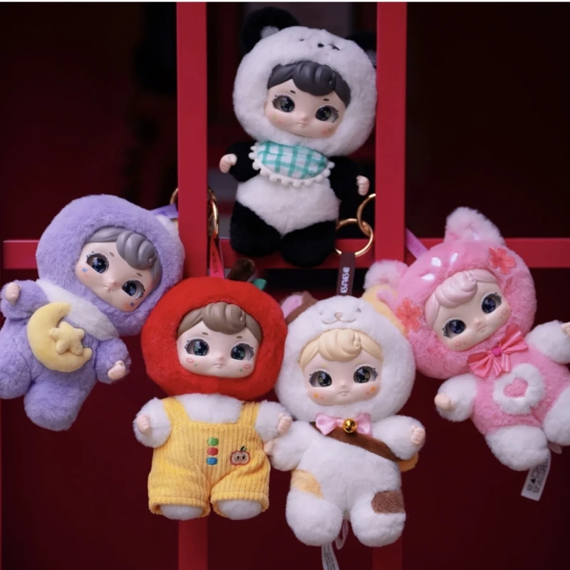 

Аутентичная Babe 2-го поколения, серия «Пробавь тебя, удача», слепая коробка, виниловая кукла, трендовый рюкзак, подвеска, орнамент, подарок для девочек, игрушки