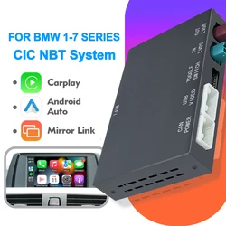 Wireless CarPlay Android For BMW CIC NBT System For BMW 1 2 3 4 5 6 7 Series X1 X3 X4 X5 X6 MINI F56 F15 F16 F25 F26 F48 F01 F10