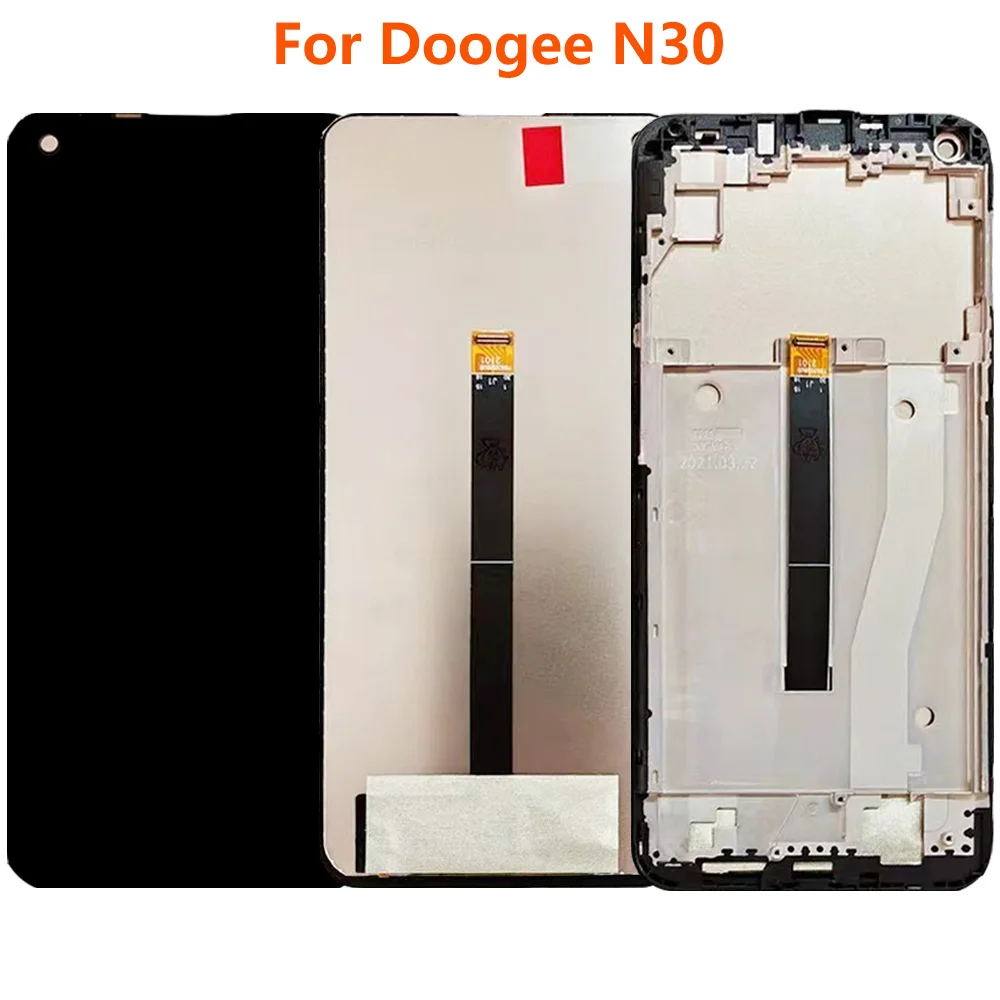 

6.55'' inch N30 Display For Doogee N30 LCD Display Touch Screen Digitizer Assembly Replacement Parts 100% Test