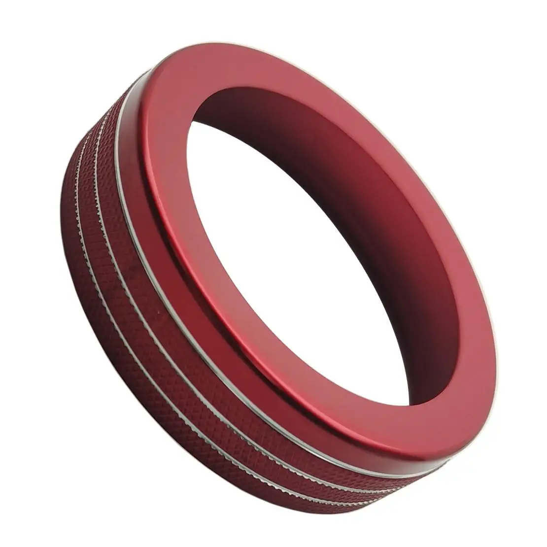 

Красная накладка на ручку переключения передач центральной консоли из алюминиевого сплава, подходит для Ford Maverick 2022 2023