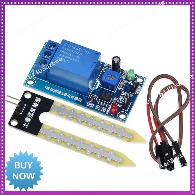 Hot Ltem Soil Moisture Sensor Relay Control Module Automatic Watering Of The Humidity Starting Switch